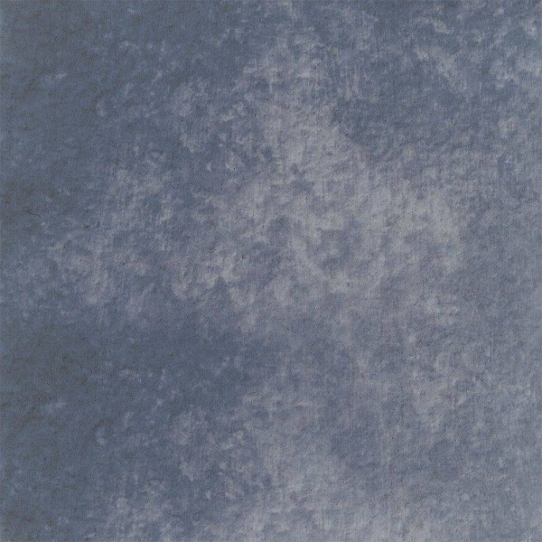 FLAX WALLPAPER | Vintage Concrete | Indigo